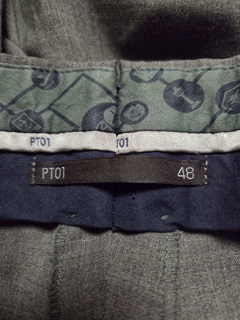 美品】PT01 TRAVELER EVO ウォツシャブルウール 灰 48 春夏