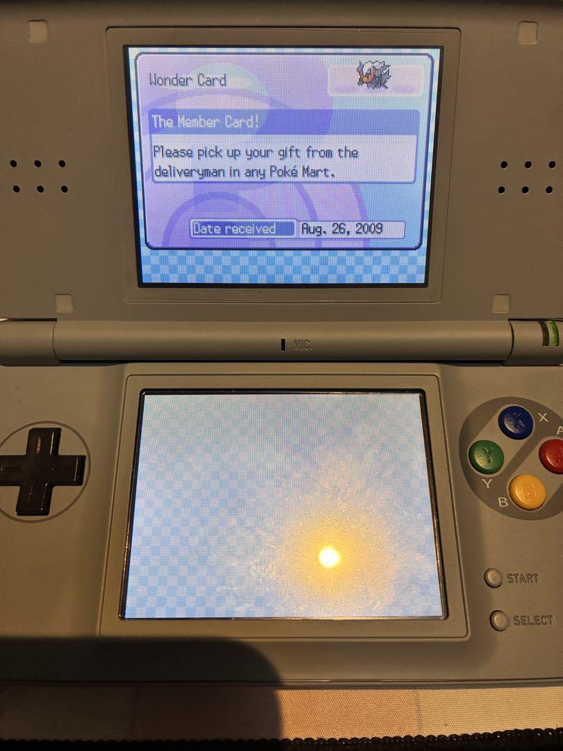 ポケットモンスター プラチナ 北米版 メンバーズカード オーキドの手紙