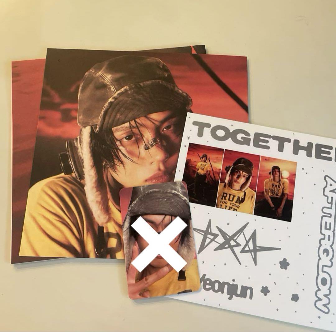 TXTヨンジュン AFTERGLOWとソロ セット販売 TXT TOGETHER afterglow ヨンジュン セット - メルカリ