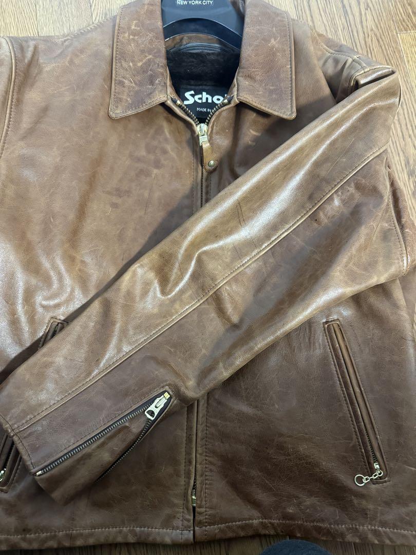 SCHOTT jalana別注643 シングルライダース