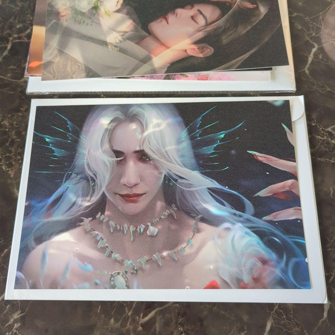 【陳情令】狐狸大王◆A4大判イラストカードフルセット19枚 (肖戦 王一博) Amazon.co.jp: 中国ドラマ 陳情令 写真集＆豪華グッズセット 藍