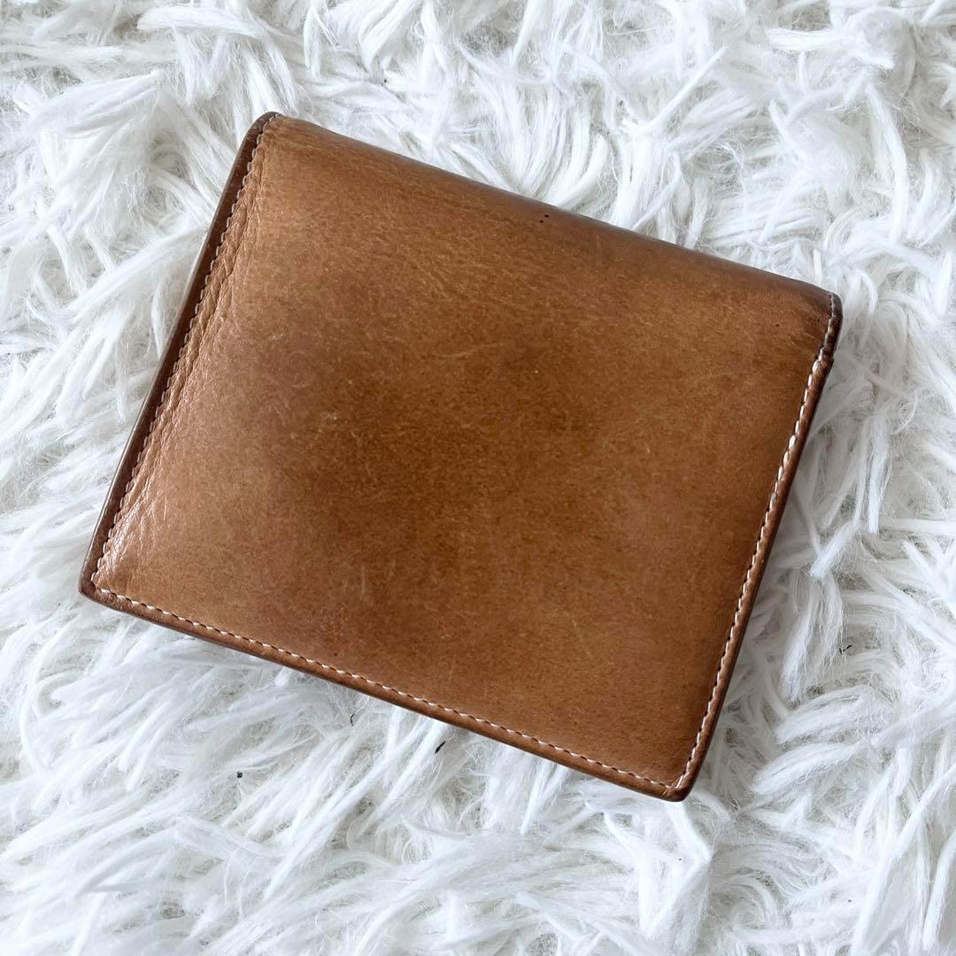 【希少】JILSANDER ジルサンダー 折り財布 レザー ブラウン系