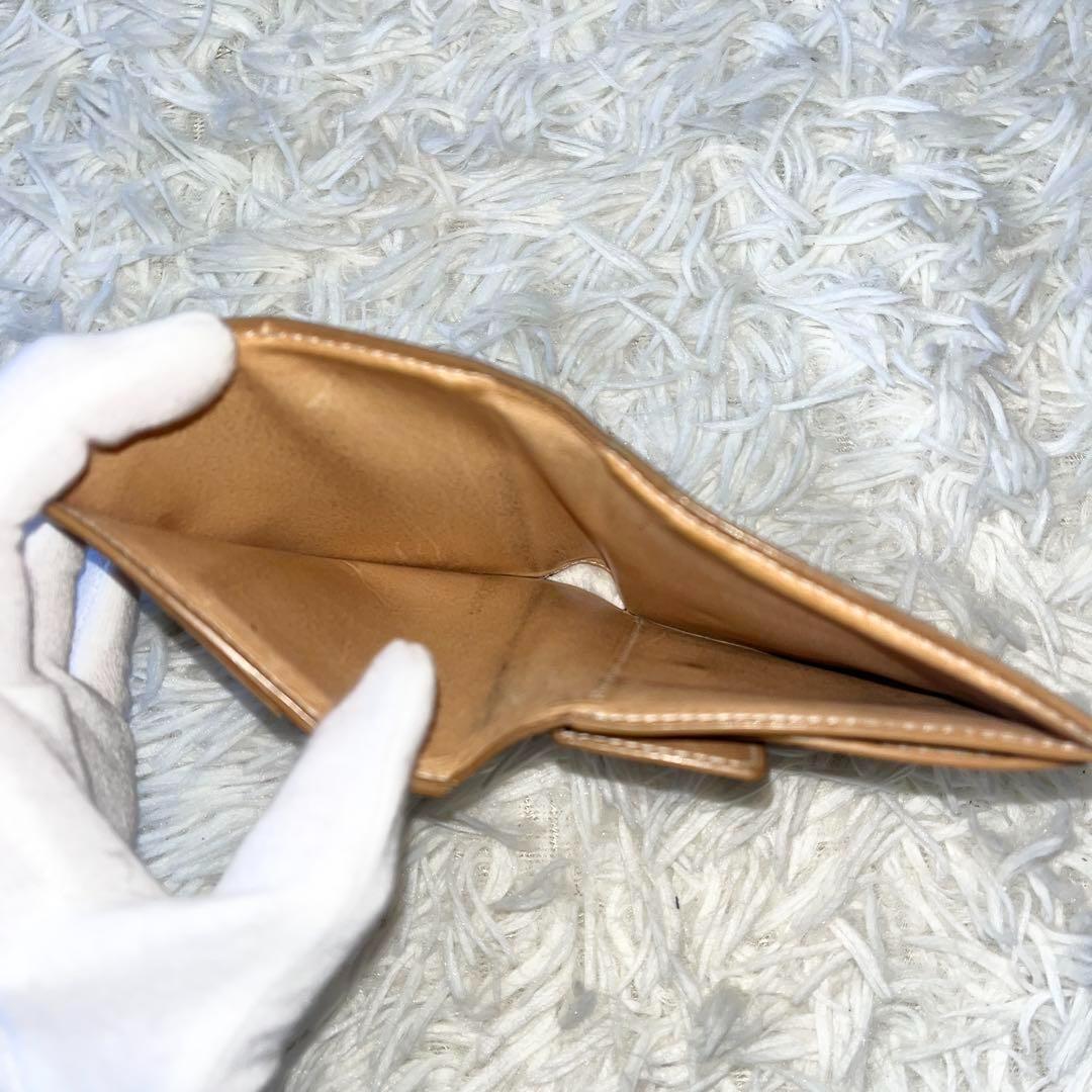 【希少】JILSANDER ジルサンダー 折り財布 レザー ブラウン系