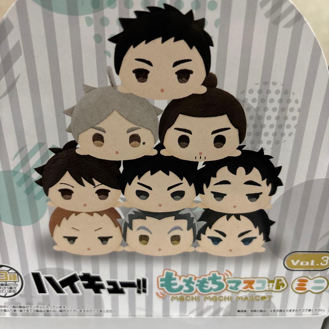 【匿名発送】もちもちマスコット　ハイキュー　コメントください！ もちもちマスコットたっち ハイキュー!! vol.1来年2月発売