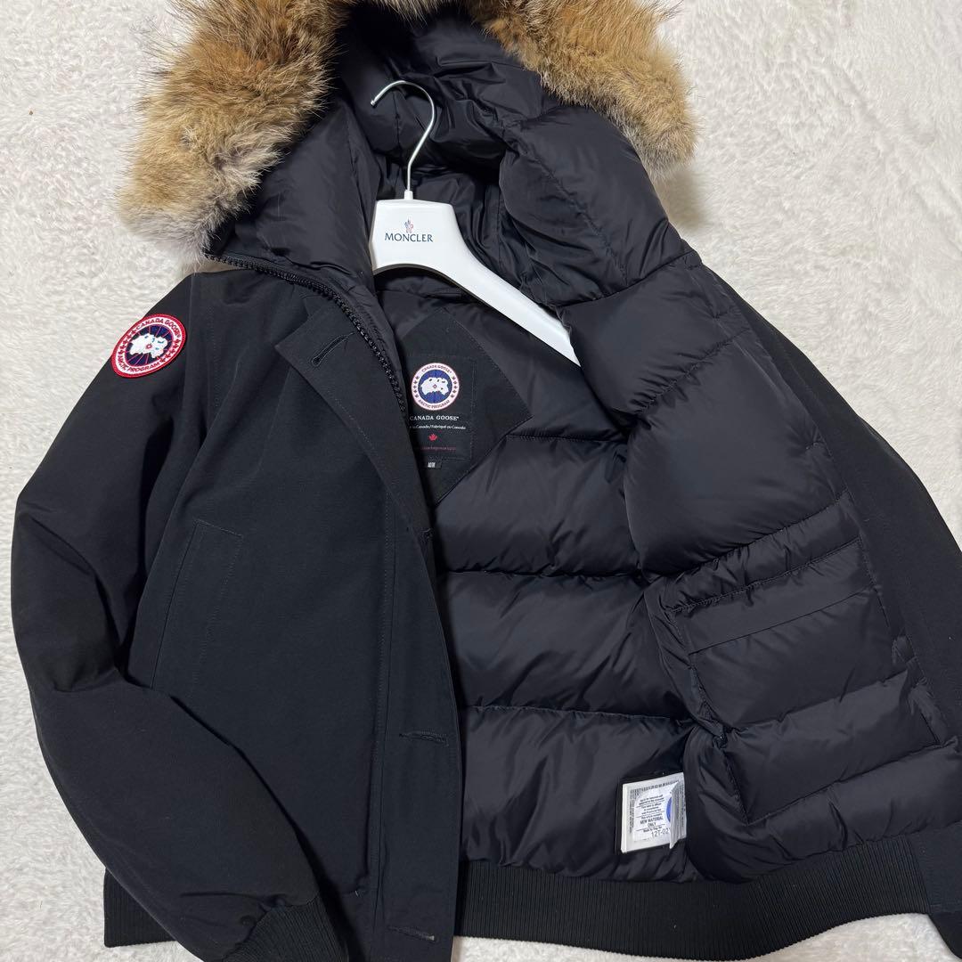 美品カナダグースラブラドールボンバー 黒 ダウンジャケット M