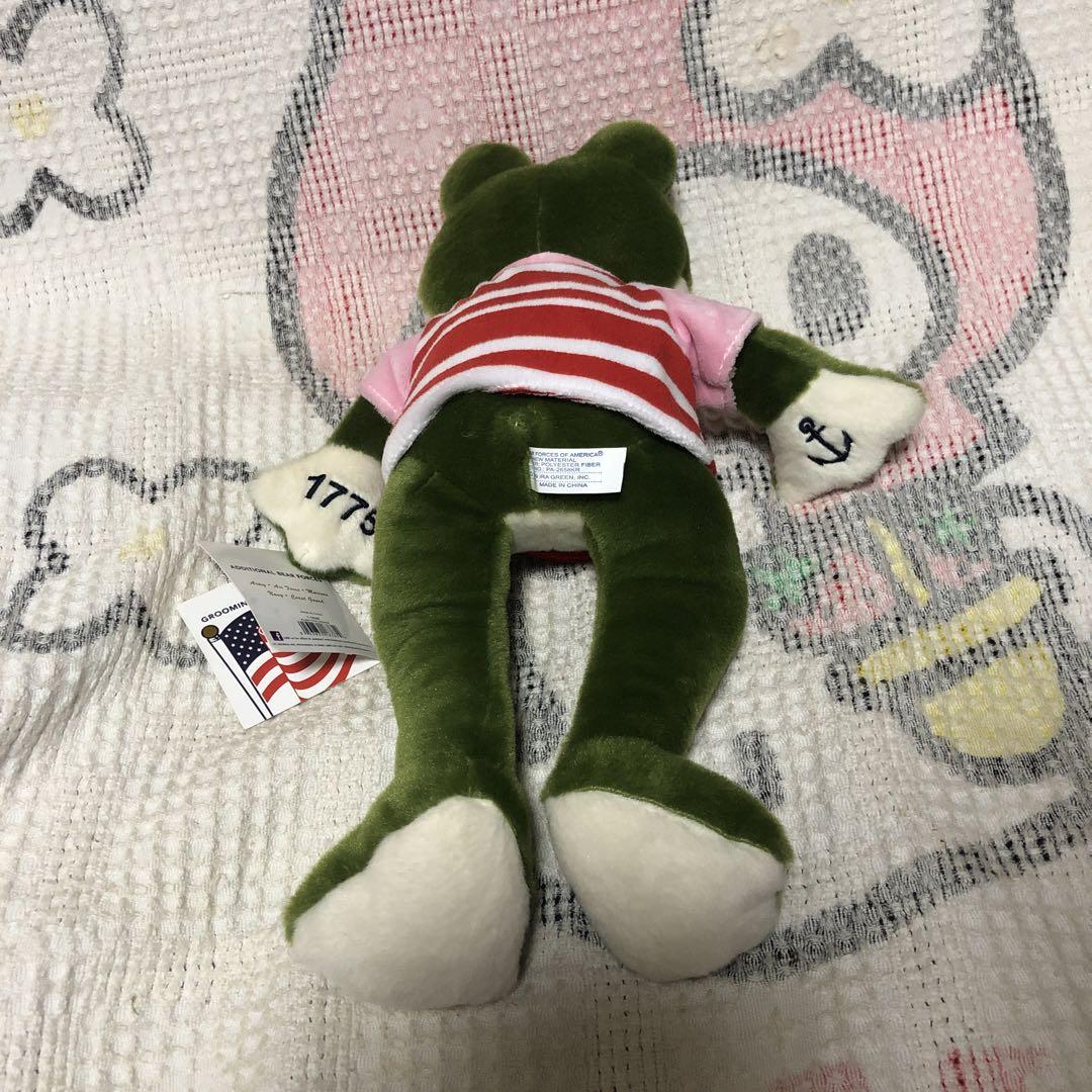 新品】GO NAVY カエル ぬいぐるみ アメリカ海軍 - メルカリ