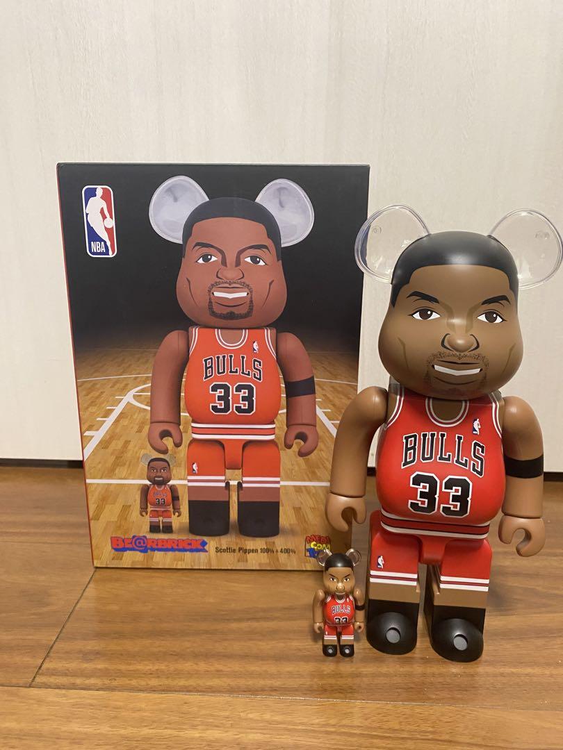 BE@RBRICK Scottie Pippen 100％ \u0026 400％正規品