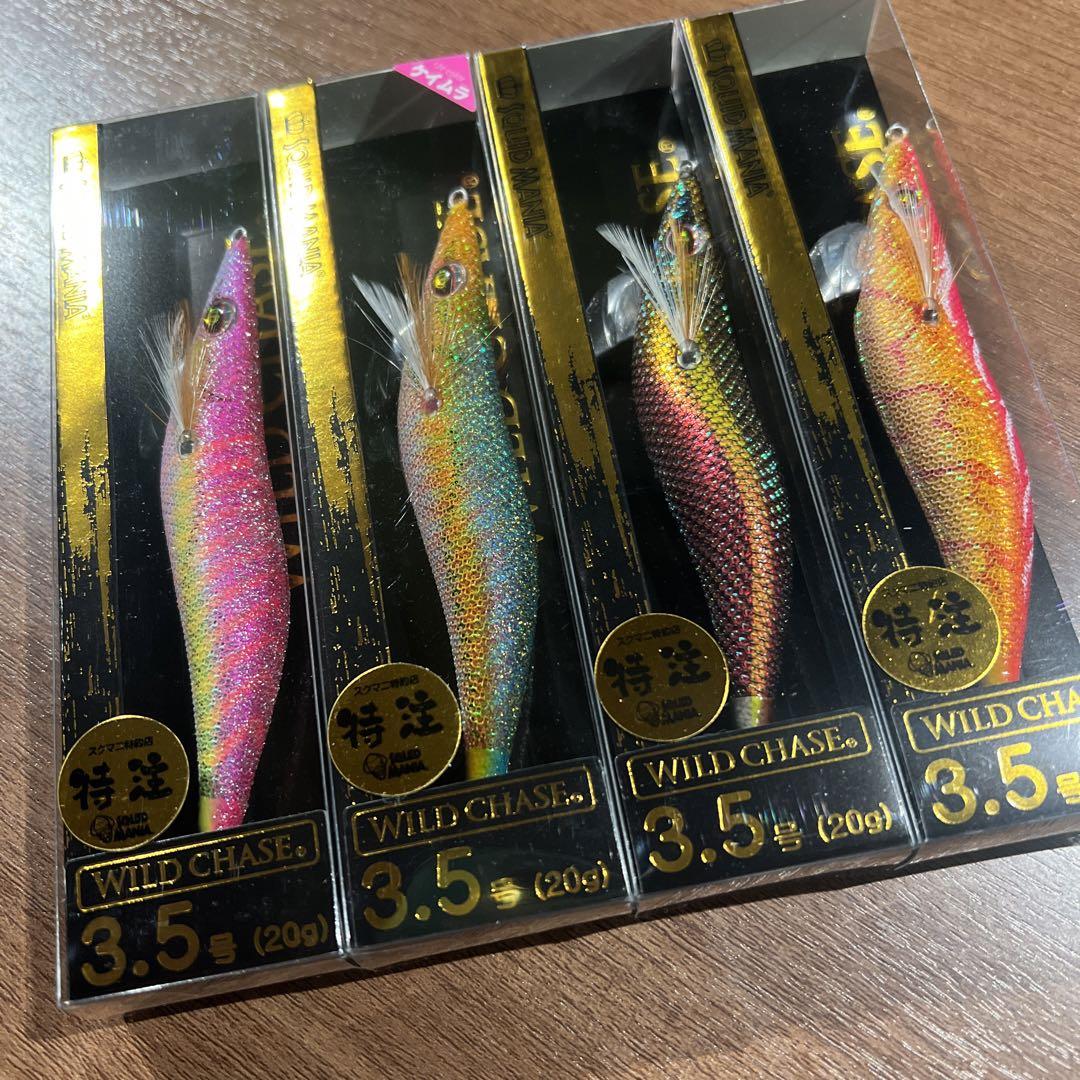 スクイッドマニア ワイルドチェイス 3.5号 烏賊Style限定カラー