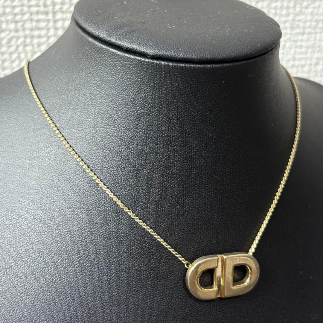 Christian Dior ネックレス CDロゴ ゴールド アクセサリー