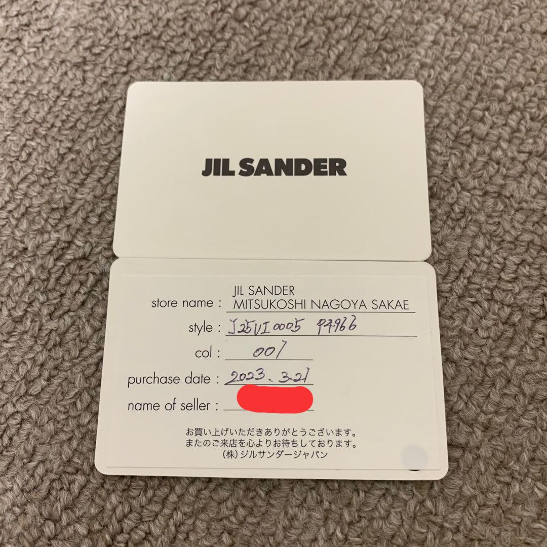 ジルサンダー JIL SANDER J25UI0005 P4966 三つ折り財布