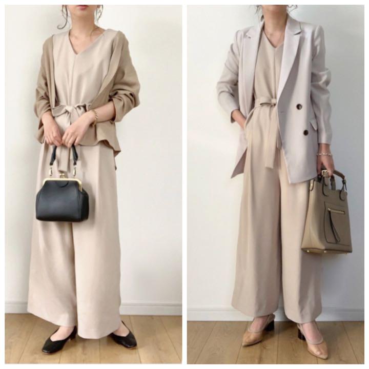 hana様用新品 ナノユニバース Vネックベルトサロペット 定価12100円38