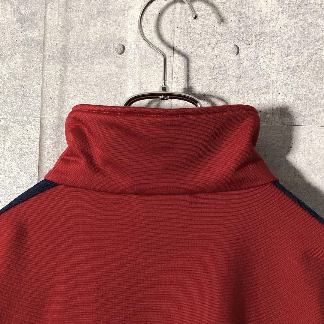 超希少3XL-4XL/adidas アディダス ファイアーバード トラックジャケット ジャージ 赤白 メンズ大きいサイズ トレフォイルロゴ ヴィンテージ