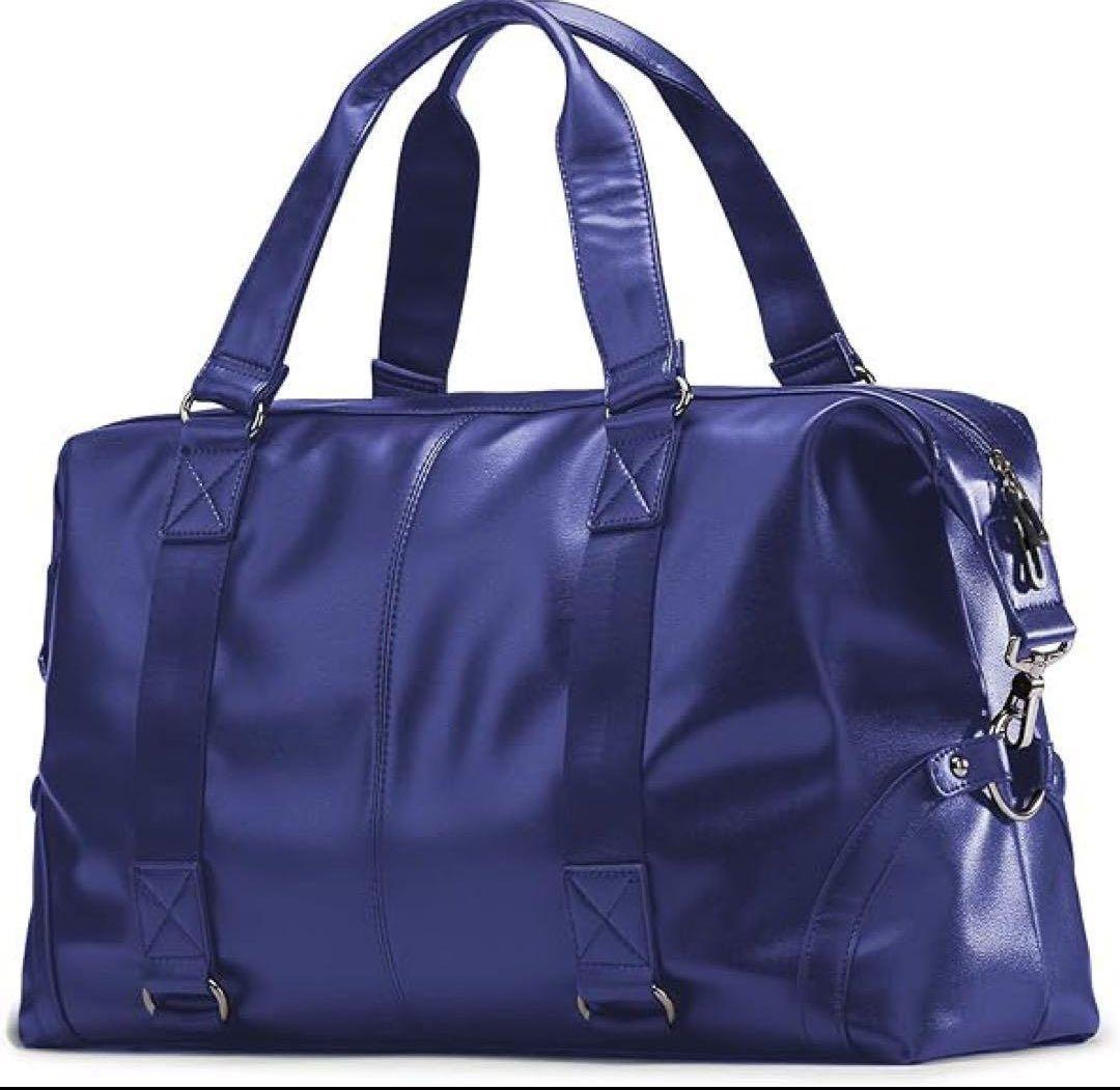 Bellstone ボストンバッグ ネイビー レザー 旅行バッグ 出張 修学旅行