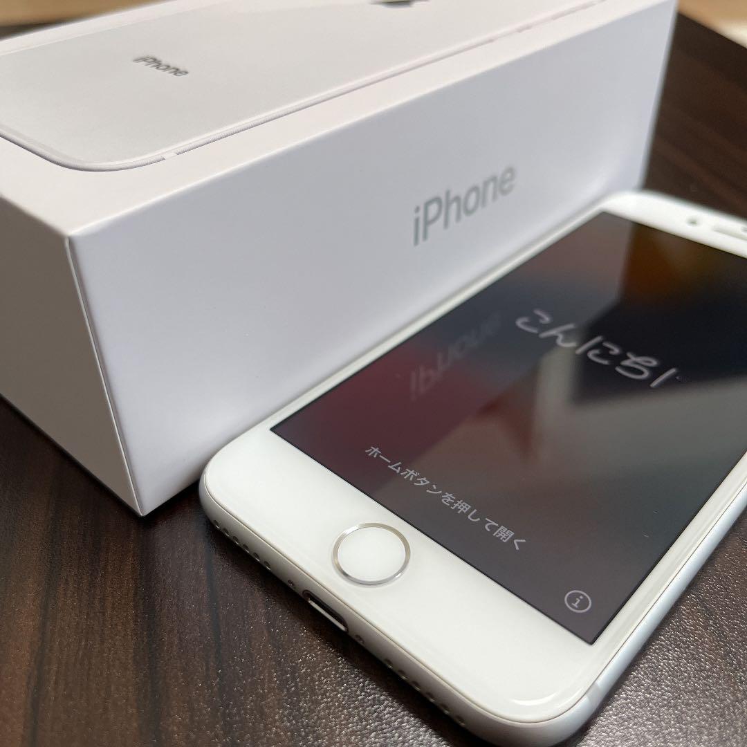 iPhone 8 Silver 64 GB au 訳あり品 iPhone 8 Silver 64 GB au - スマートフォン本体本当に 安い