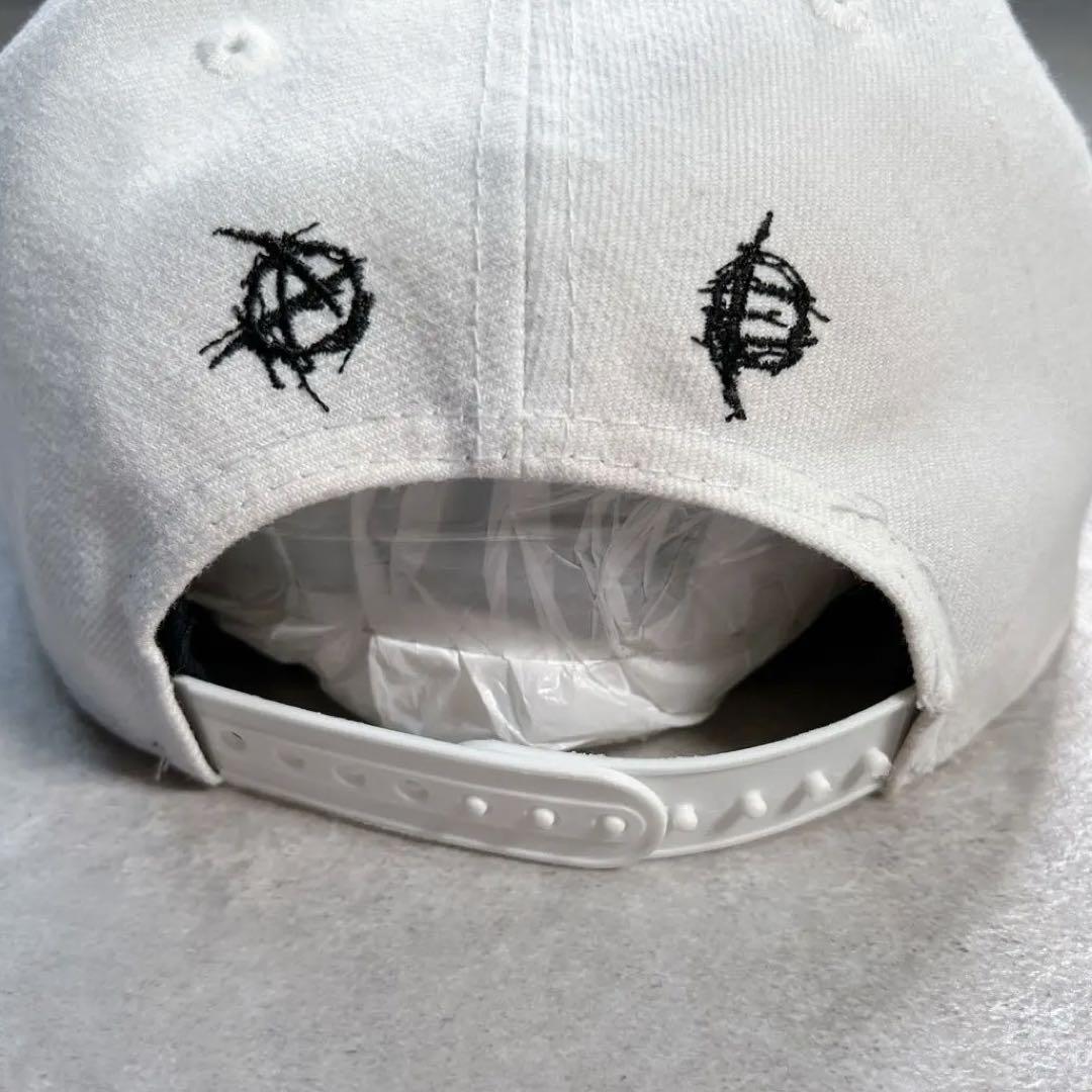 PHENOMENON×NEWERA キャップ コラボ 希少 刺繍 ホワイト 白
