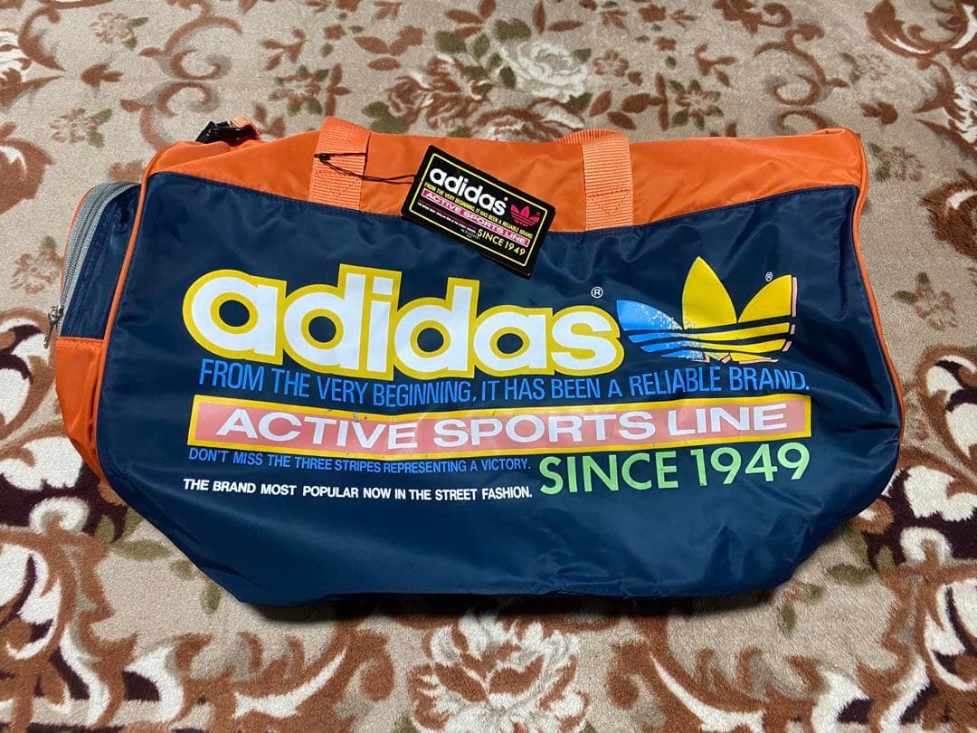 アディダス エース トレフォイル ドラムバッグ トラベルバッグ ボストンバッグ