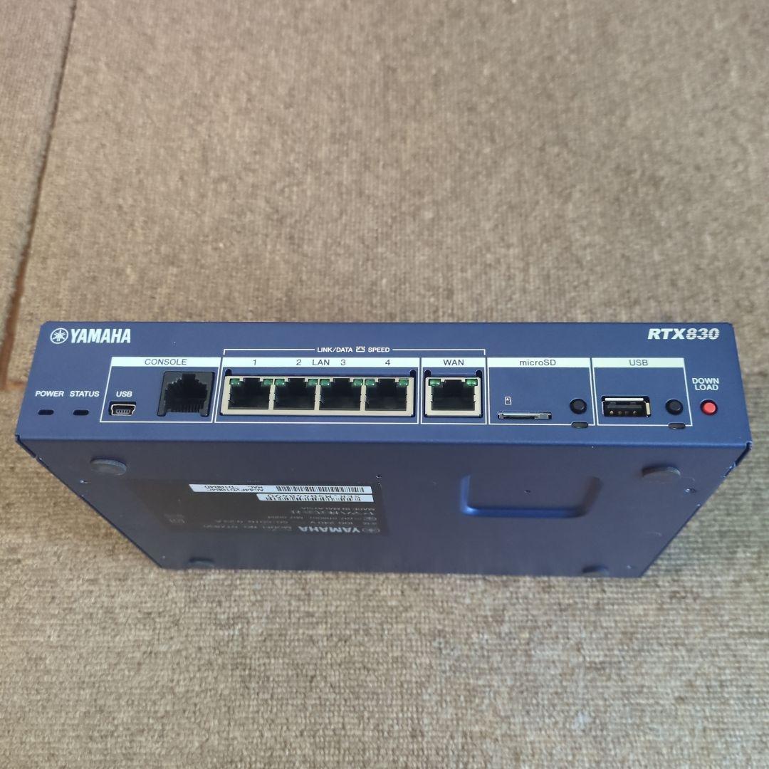 『美品』YAMAHA RTX830 有線LANルーター RTX830 特長