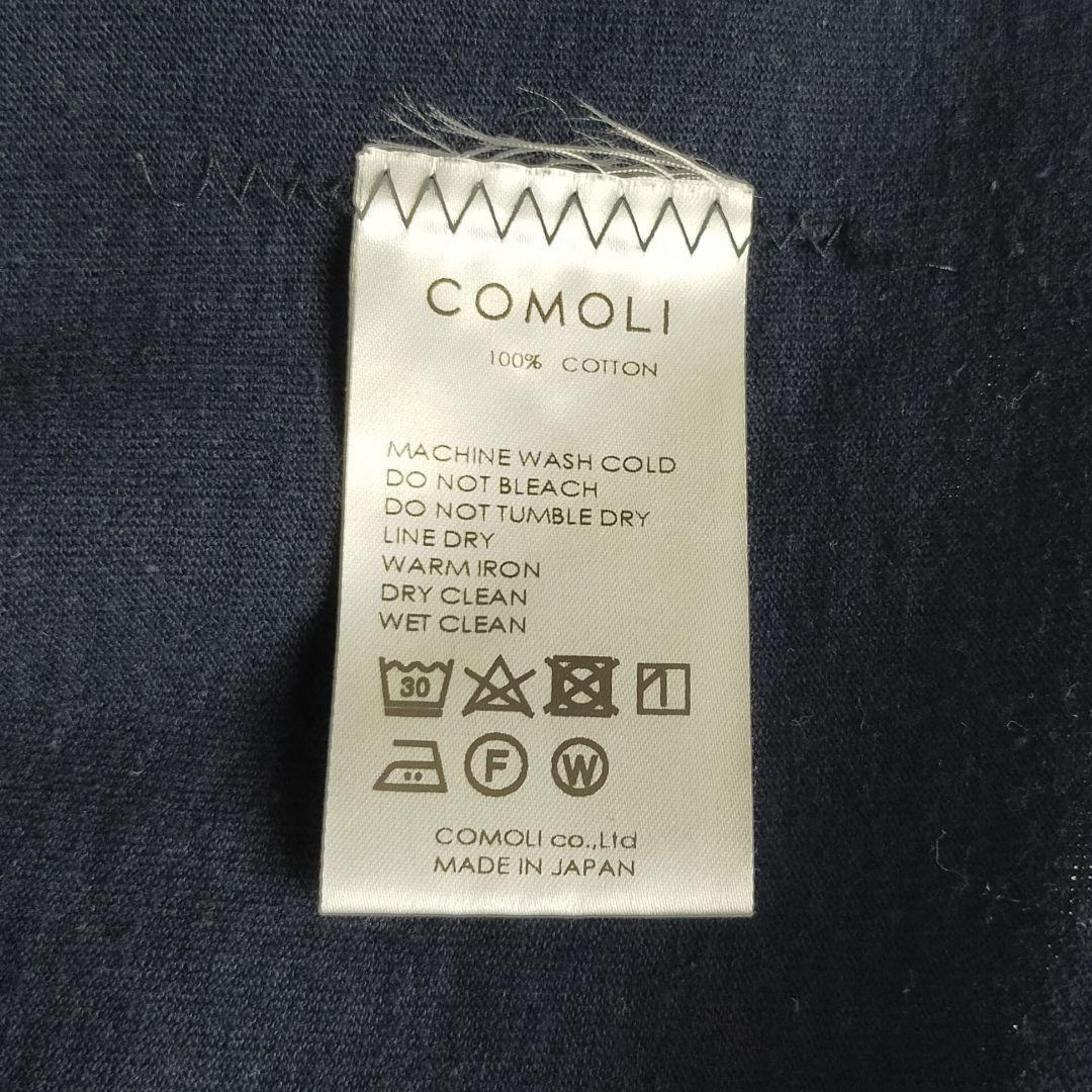【人気デザイン】COMOLI コモリ☆空紡天竺長袖Tシャツ 入手困難 即完売品