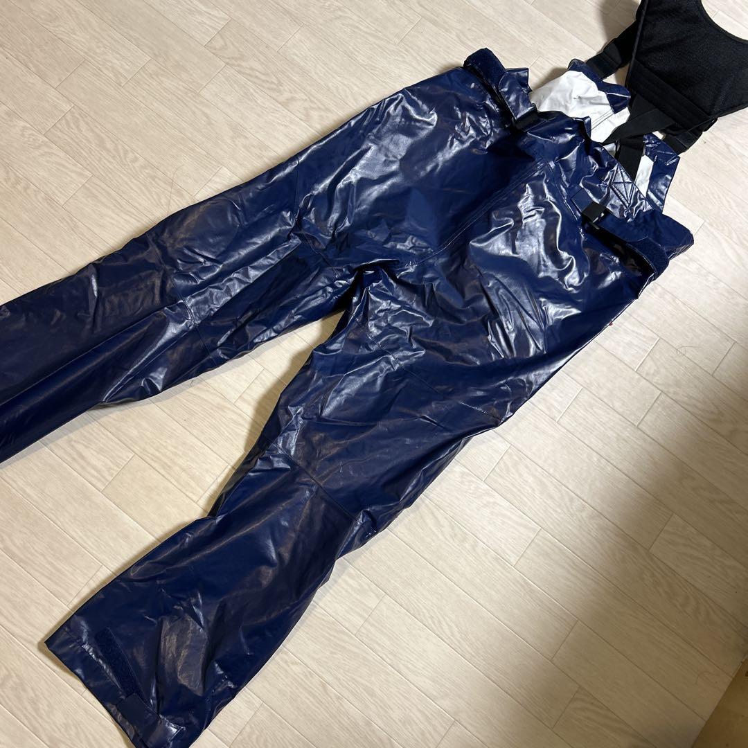 美品SHIMANO 3Dマリンスーツ RA-033R L ライム　サロペット