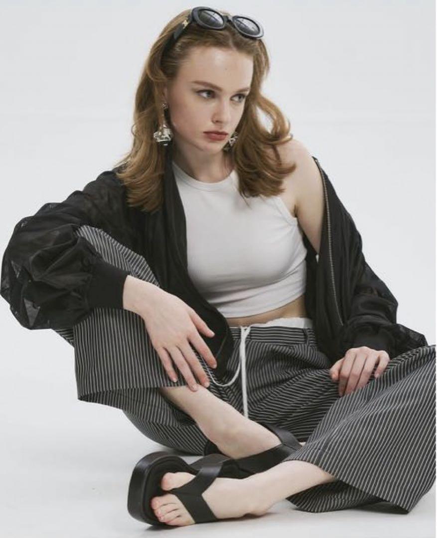 THETOÉ LILAC TULLE BLOUSON
