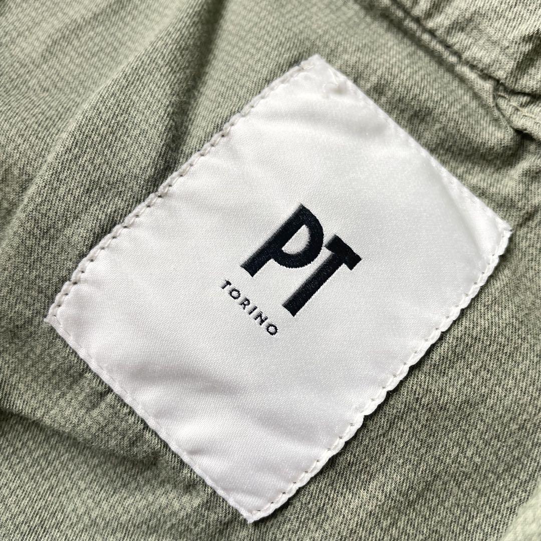 美品 PT torino bermuda ショートパンツ 50 カーキ