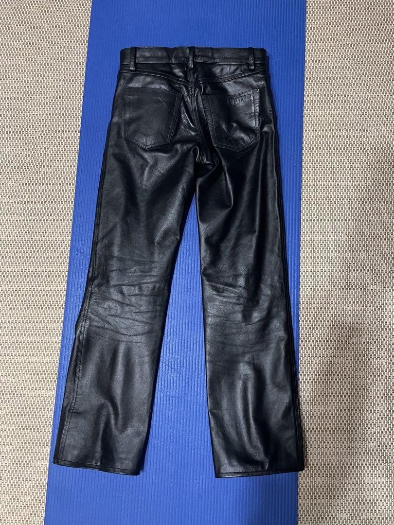 レザーパンツ　本革　HORNWORKS 32インチ　やすぴー様向け