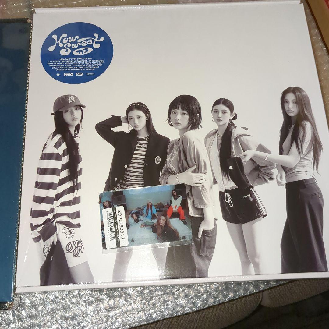 NewJeans How Sweet Bubble Gum ヘリンと全員