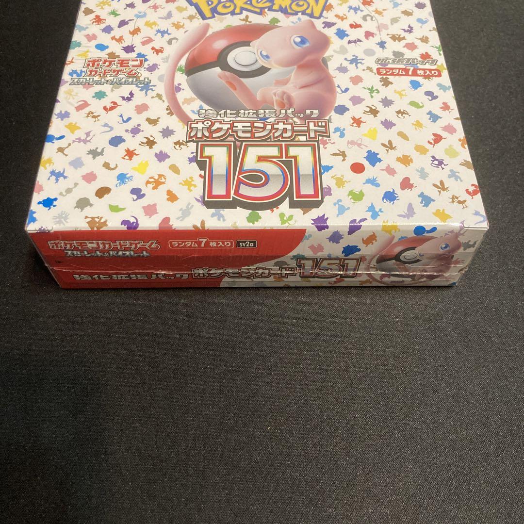 ポケモンカード 151 box シュリンクつき 未開封