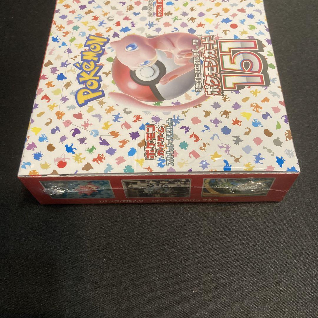 ポケモンカード 151 box シュリンクつき 未開封
