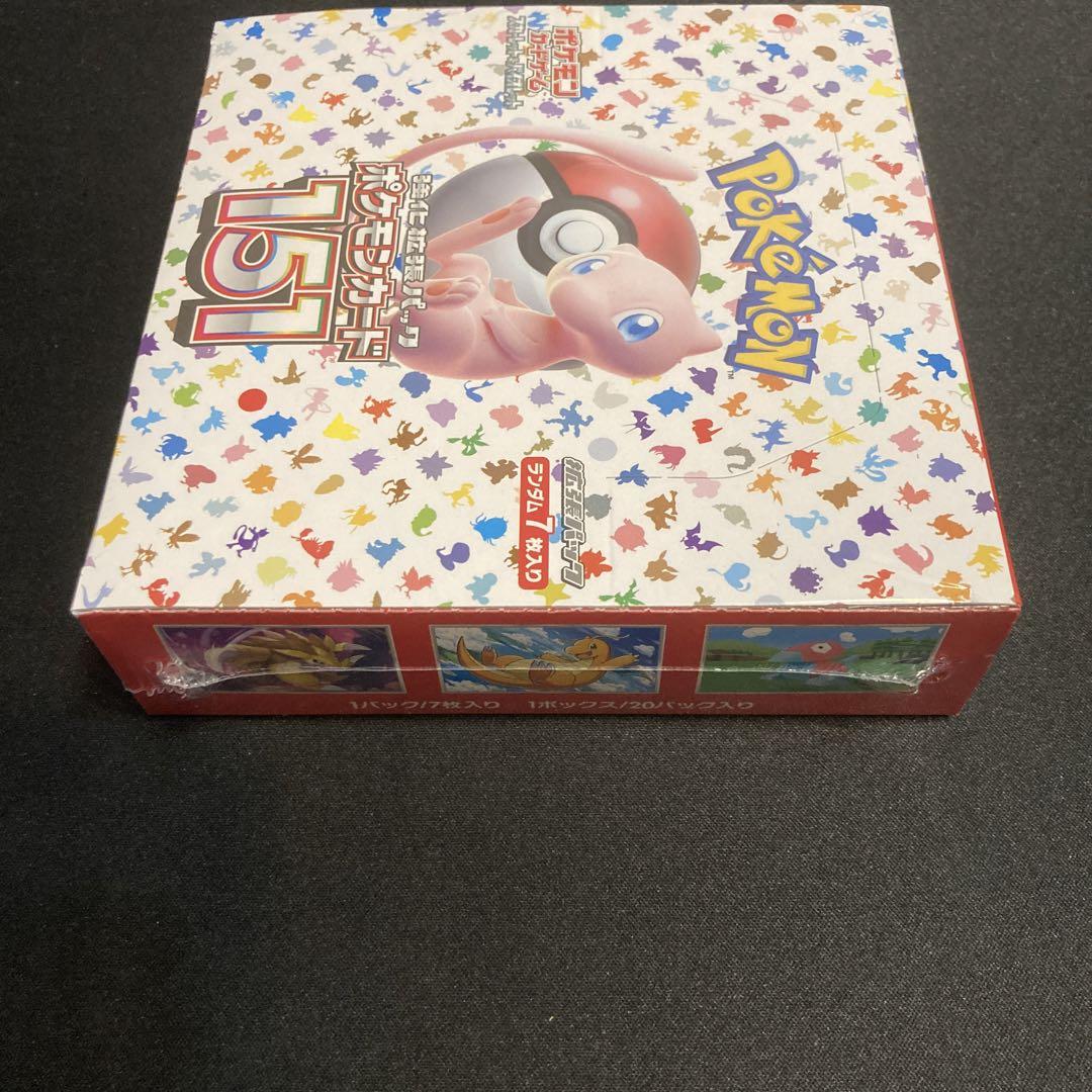 ポケモンカード 151 box シュリンクつき 未開封
