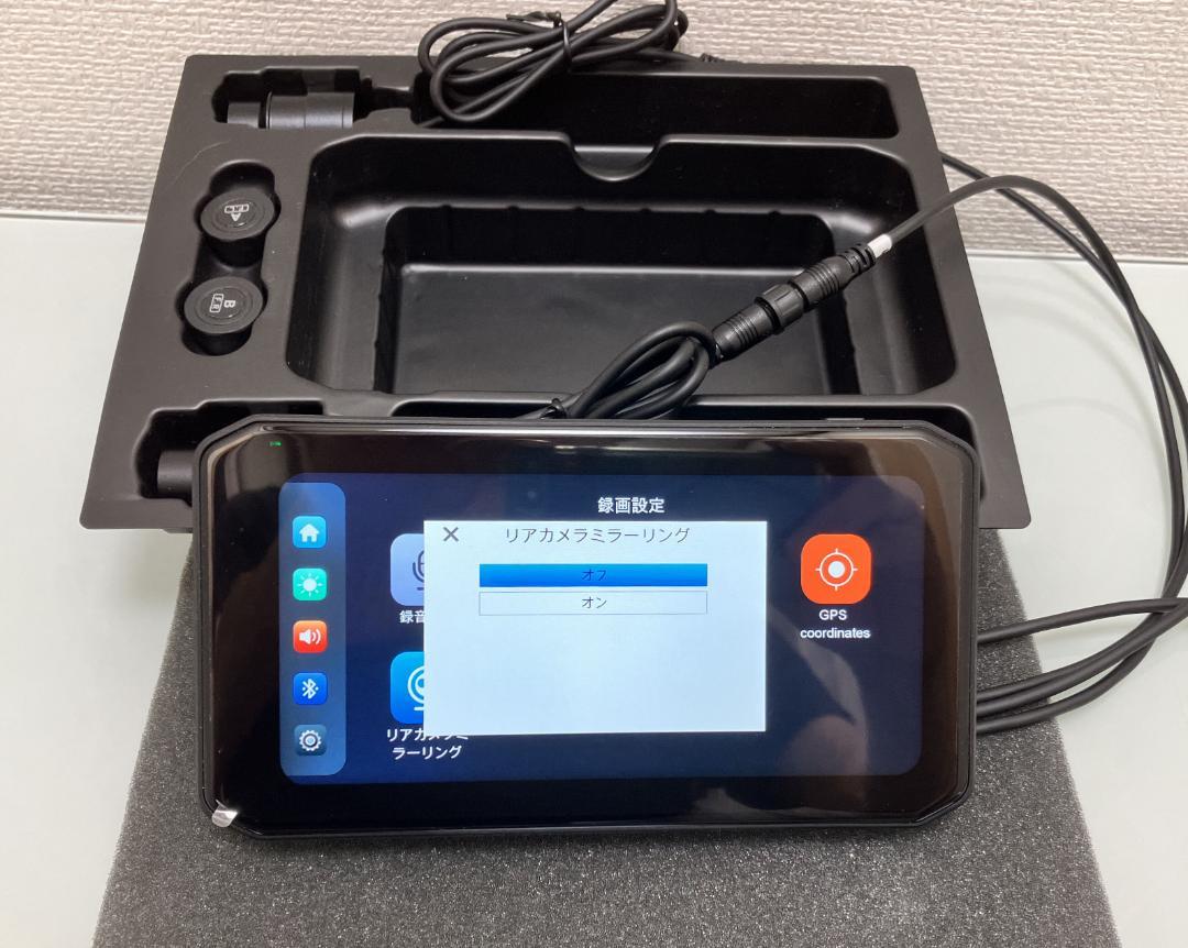 新品　バイク スマートモニター　6.25インチ　ドラレコ 空気圧センサー GPS 新品 バイク スマートモニター 6.25インチ ドラレコ 空気圧