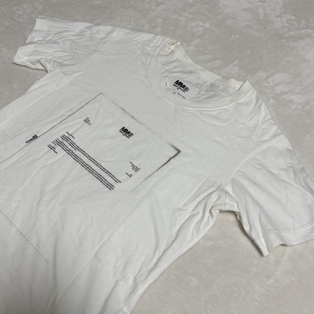 良品 MM6 Maison Margiela マルジェラ　Tシャツ　ホワイト