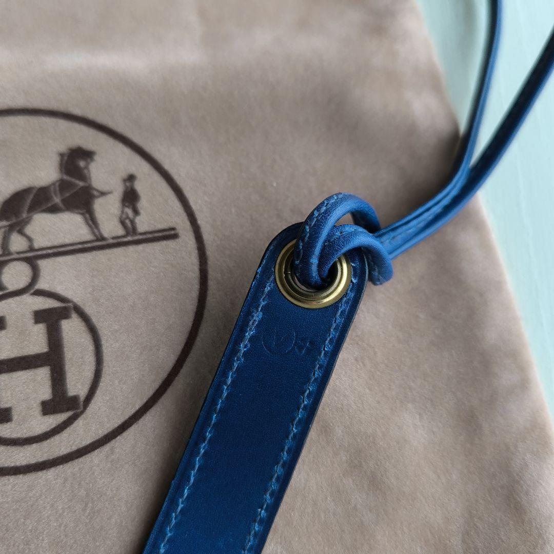 HERMES ポシェットグリーン 本革ウエストポーチ ベルト アクセサリー