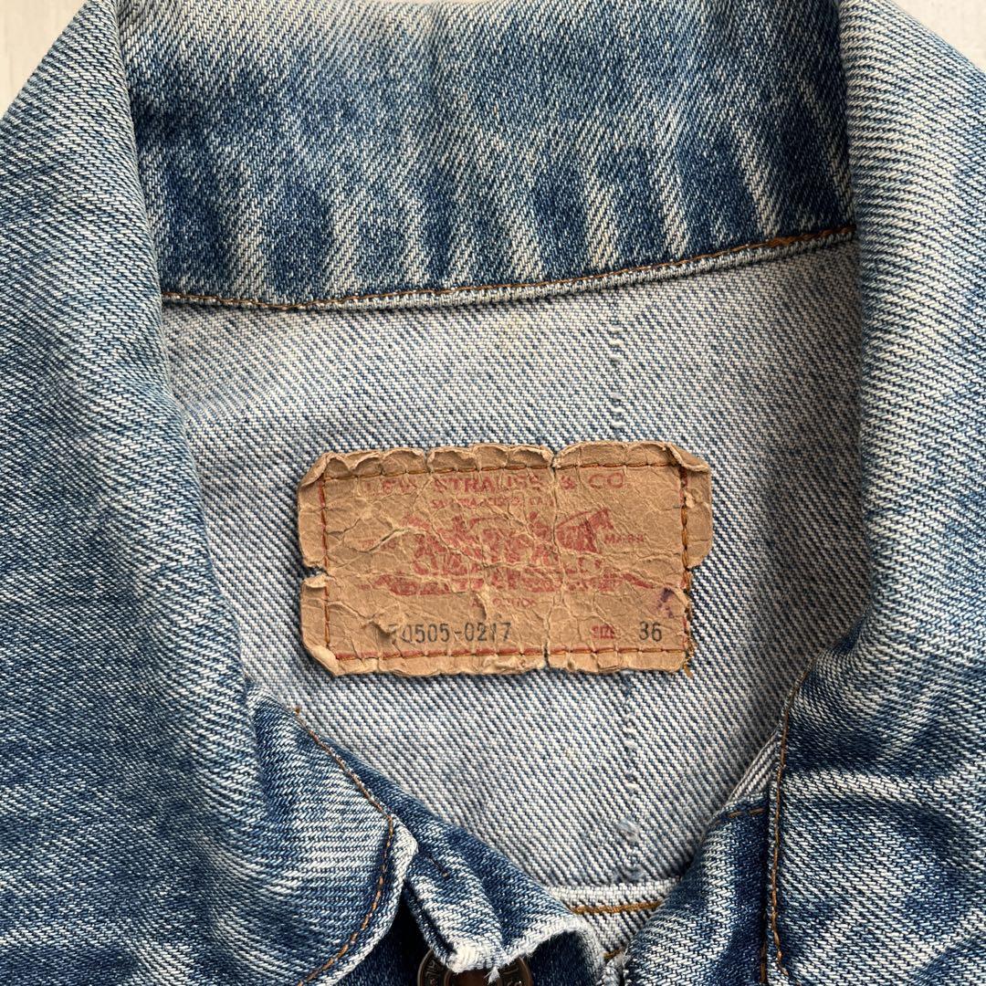 90's Levi's70505-0217 denim jacket古着