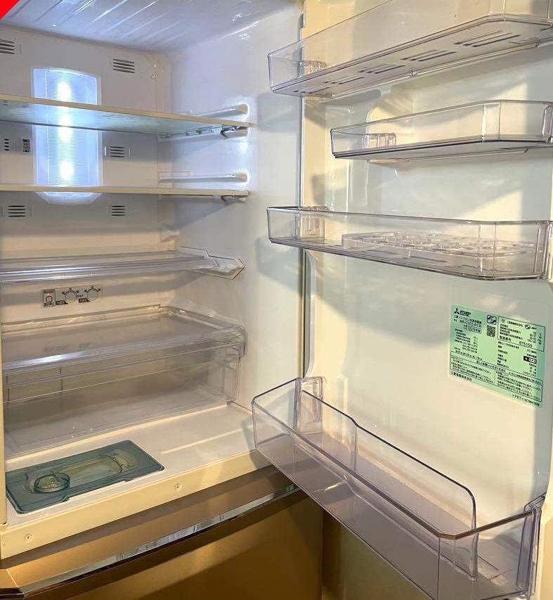 冷蔵庫　冷凍室　三菱　370ℓ ゴールド　美品　自動製氷