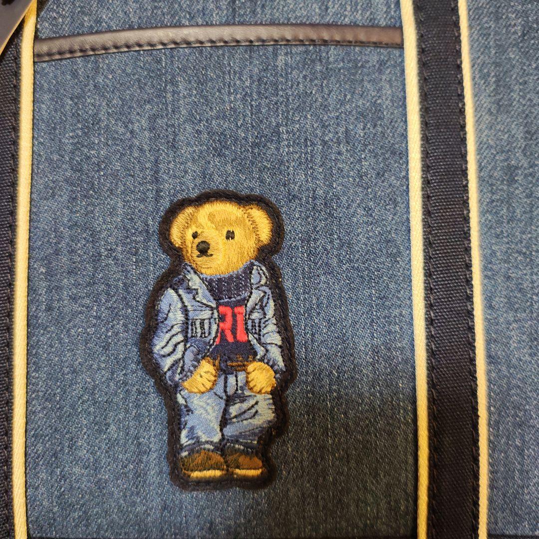 新品 タグ付 ポロラルフローレンベア 牛革 トートバッグ 新品 タグ付 ポロラルフローレンベア 牛革 トートバッグ