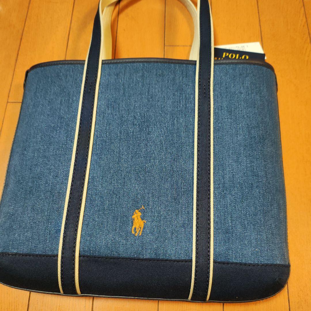 新品 タグ付 ポロラルフローレンベア 牛革 トートバッグ 新品 タグ付 ポロラルフローレンベア 牛革 トートバッグ