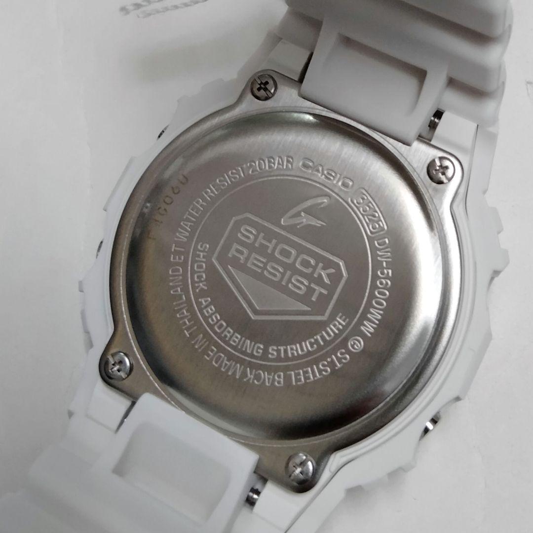 新品未使用 G-SHOCK DW-5600WW-7JF ホワイト