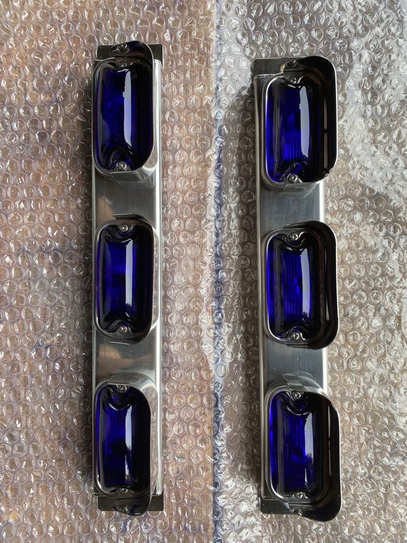 在庫僅少 3連車高灯 デコトラ レトロ 車高灯 カスタム 12450円 自動車