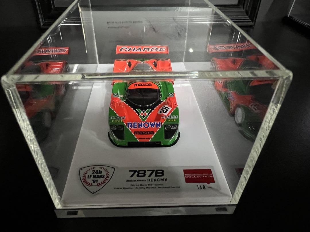 マツダ787B メイクアップ　1/43