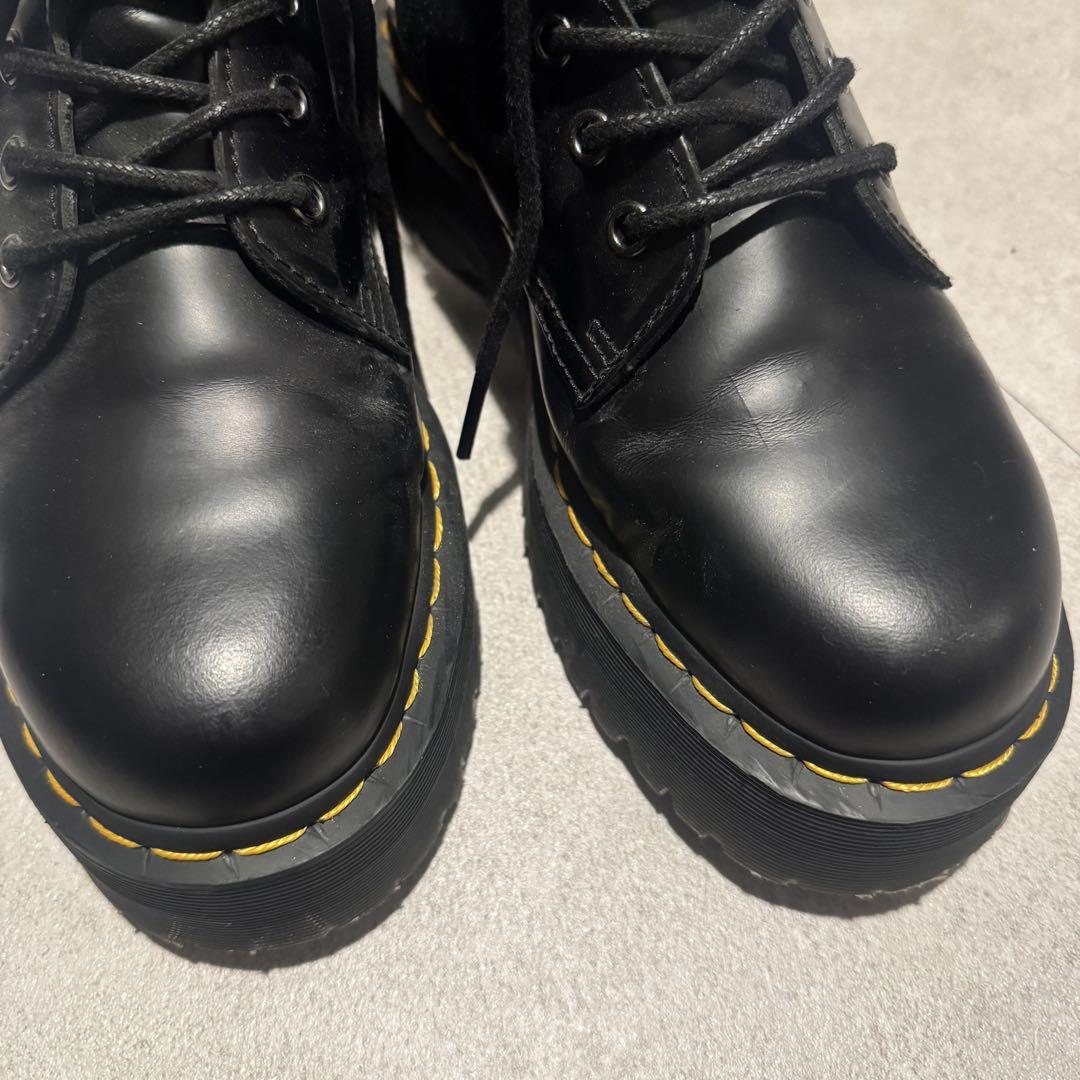 t*a様 Dr.Martens ドクターマーチン JADON 8ホール UK6 Jadon Max Boot Women's Platforms in Black Buttero | Dr. Martens