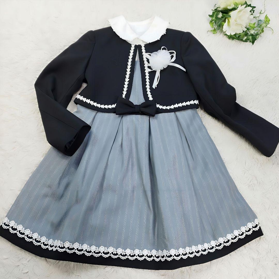 ヒロミチナカノ 120 女の子 フォーマルワンピース 入学式 卒園式 レース