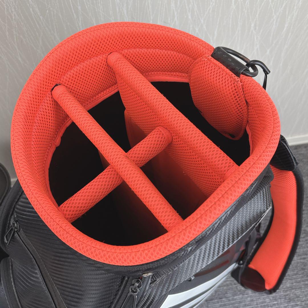 ホット商品 アディダス 迫力の9.5型 Mercari - 合成革製キャディバッグ ゴルフバッグ・キャディバッグ