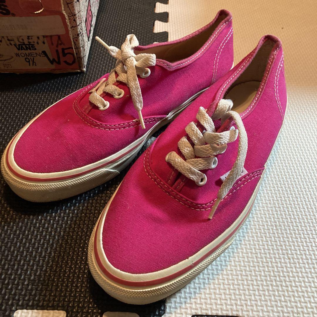 VANS ピンク スニーカー USA製