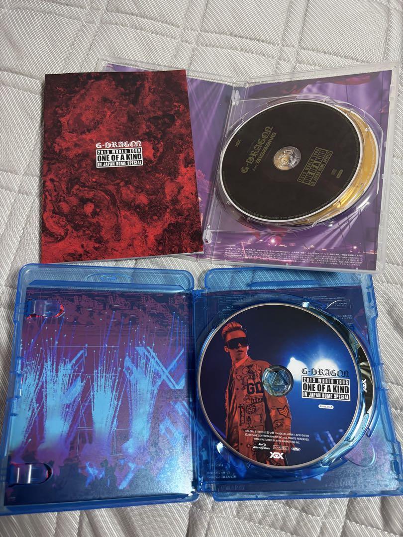 G-DRAGON DVD+CD まとめ売り　メンバー全員のサイン入りグッズ付き