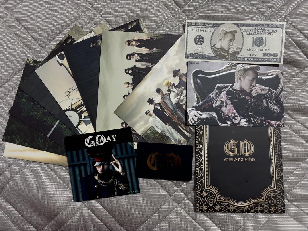 G-DRAGON DVD+CD まとめ売り　メンバー全員のサイン入りグッズ付き