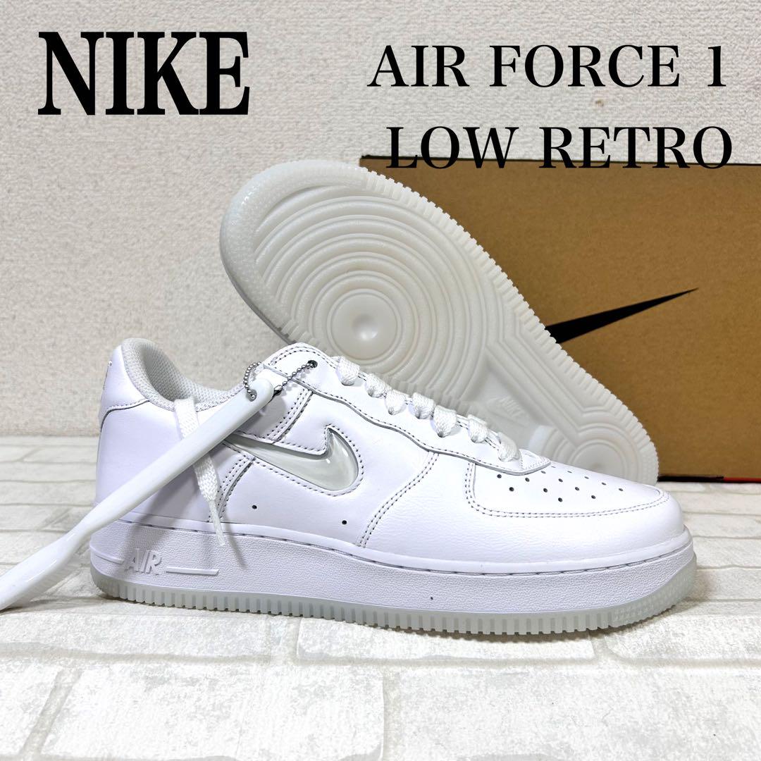 ホワイトNIKE 28センチ メンズ AIR FORCE 1 LOW RETRO