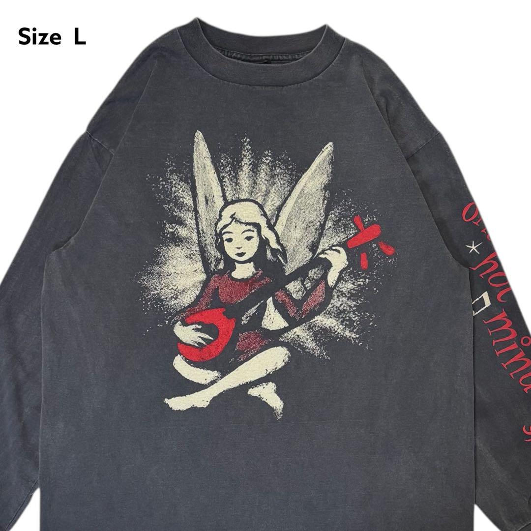 レッド ホット チリ ペッパーズ Fairy ロンT 長袖Tシャツ L②