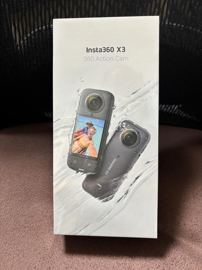 人気！ Insta360 X3 アクションカメラ 本体 新品・未開封
