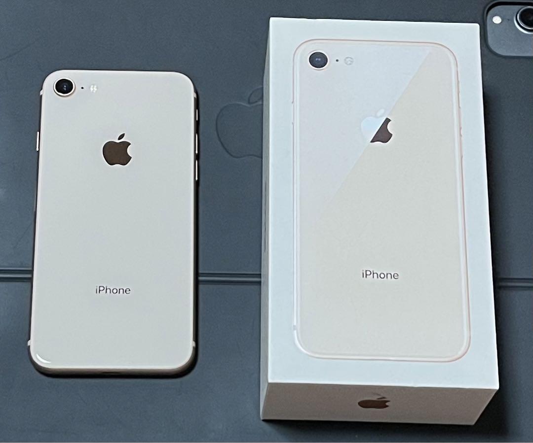 iPhone 8 Gold 64 GB au - スマートフォン本体本当に 安い 通販